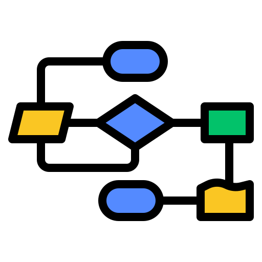 Блок-схема Ultimatearm Lineal Color иконка