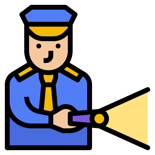 警備員 Ultimatearm Lineal Color icon