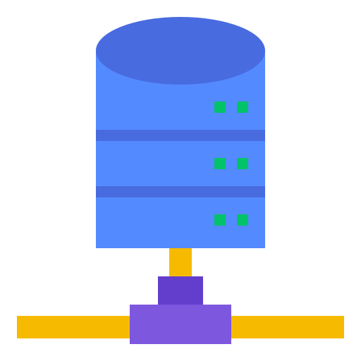 Database Ultimatearm Flat icon