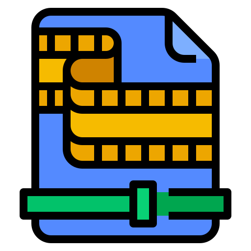 Video file Ultimatearm Lineal Color icon