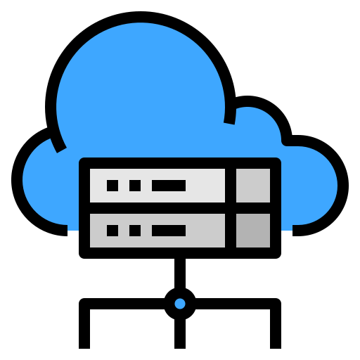 Cloud computing Ultimatearm Lineal Color icon