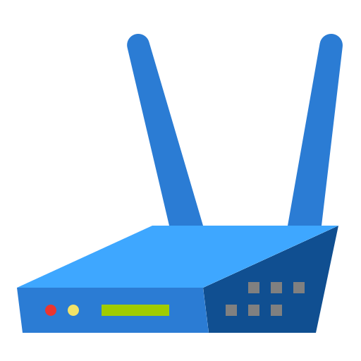 router Ultimatearm Flat icon