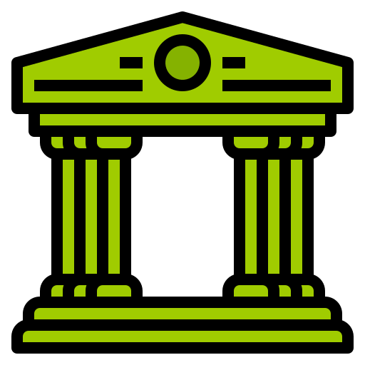 은행 Ultimatearm Lineal Color icon