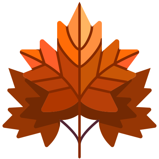 Maple leaf Justicon Flat icon