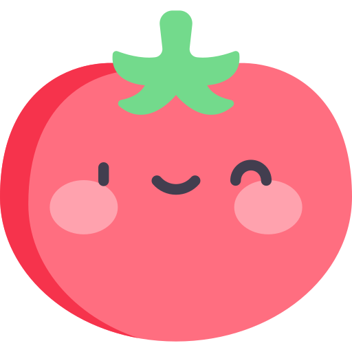 tomate Kawaii Flat icon