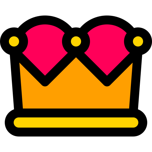 kroon Generic Outline Color icoon