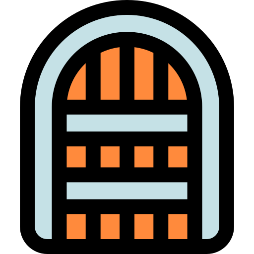 Door Generic Outline Color icon