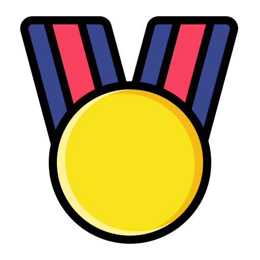 medaille Andinur Lineal color icon