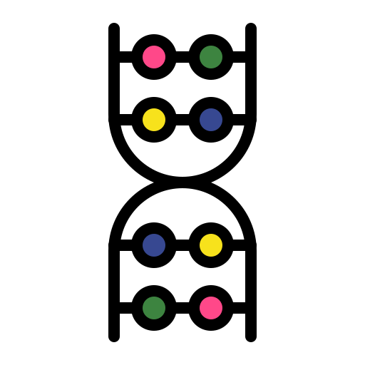 dna Andinur Lineal color icon