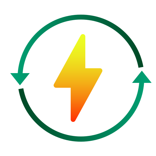 Renewable energy Andinur Flat Gradient icon