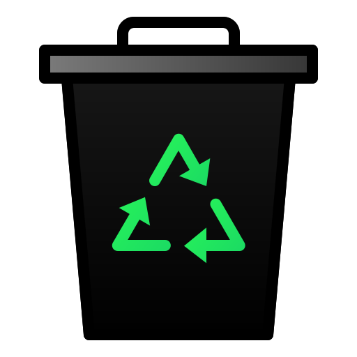 Trash Andinur Lineal Color Gradient icon