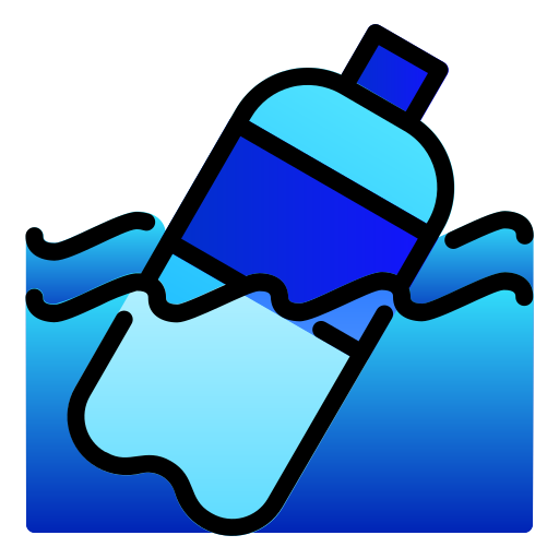 Plastic bottle Andinur Lineal Color Gradient icon