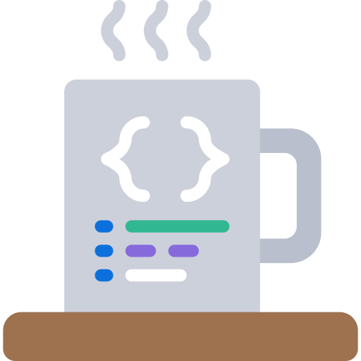 Coffee mug Juicy Fish Flat icon