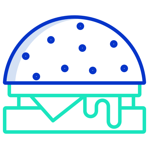 バーガー Icongeek26 Outline Colour icon