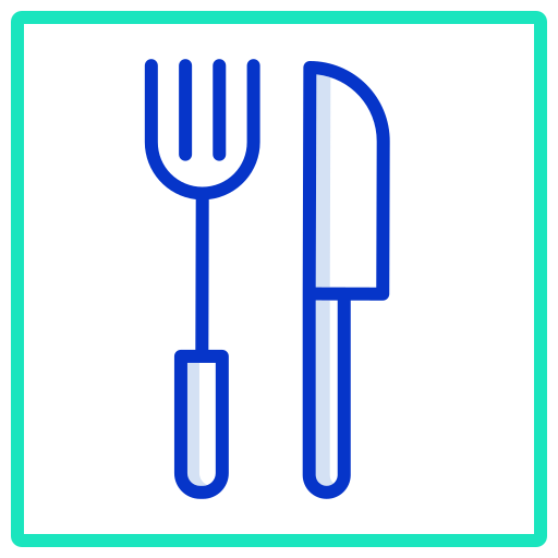 Fork Icongeek26 Outline Colour icon