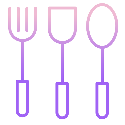 Cutlery Icongeek26 Outline Gradient icon