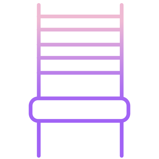 chaise Icongeek26 Outline Gradient Icône