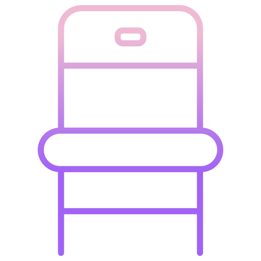 krzesło Icongeek26 Outline Gradient ikona