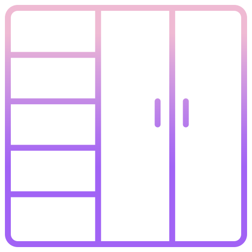 옷장 Icongeek26 Outline Gradient icon