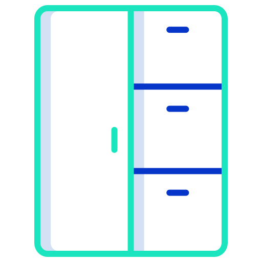 armadio Icongeek26 Outline Colour icona