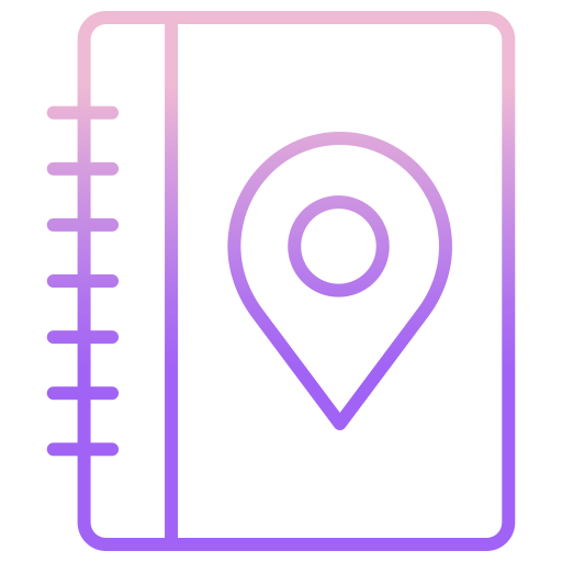 Location Icongeek26 Outline Gradient icon