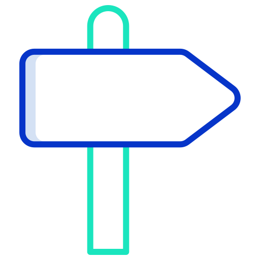 Signpost Icongeek26 Outline Colour icon
