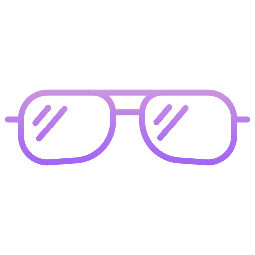 Gafas de sol Icongeek26 Outline Gradient icono