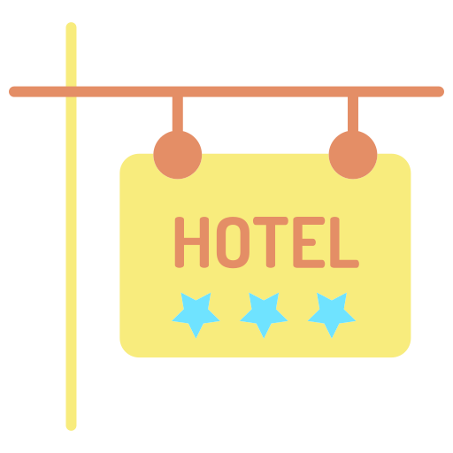 Hotel Icongeek26 Flat icono