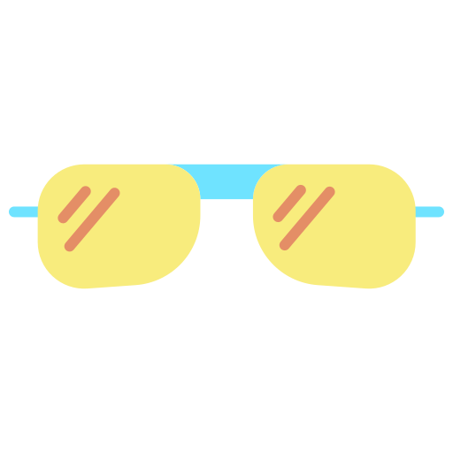 des lunettes de soleil Icongeek26 Flat Icône