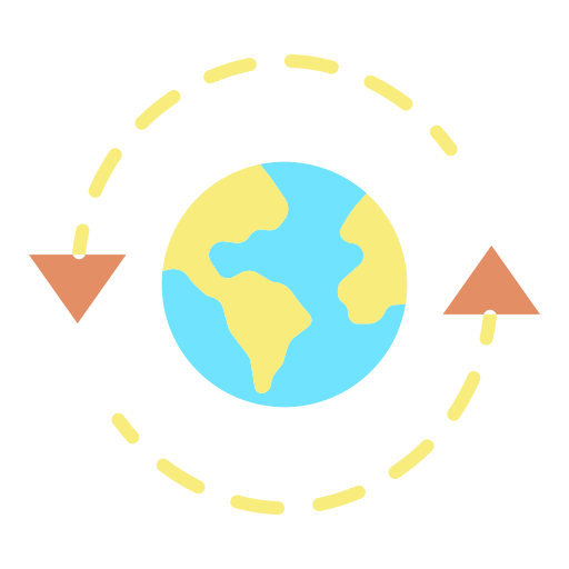 World map Icongeek26 Flat icon