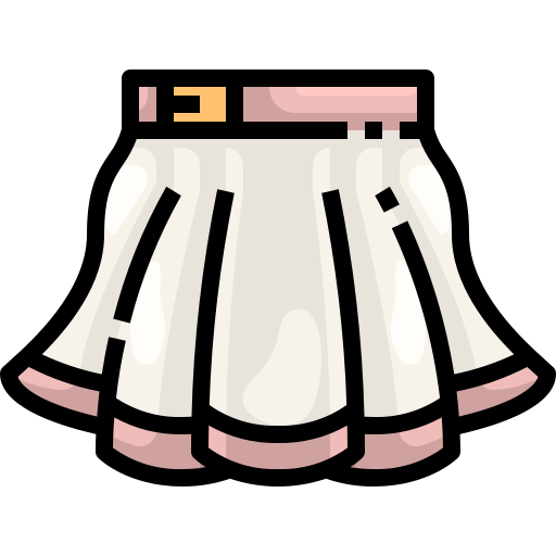 mini falda Justicon Lineal Color icono