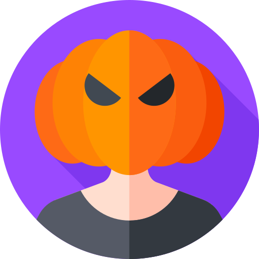 かぼちゃ Flat Circular Flat icon