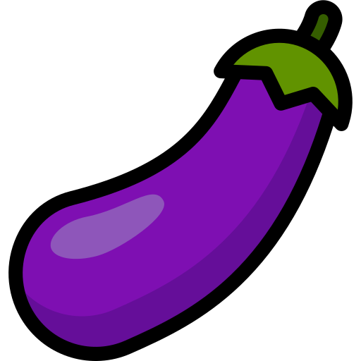 aubergine Generic Outline Color icon