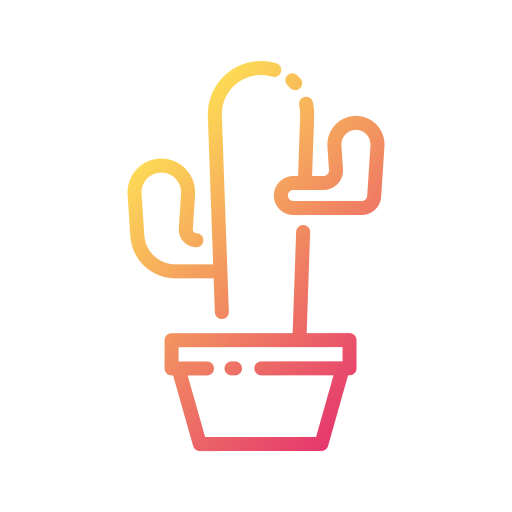 Cactus Good Ware Gradient icono