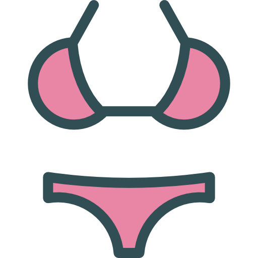 Bikini Swifticons Lineal Color icon