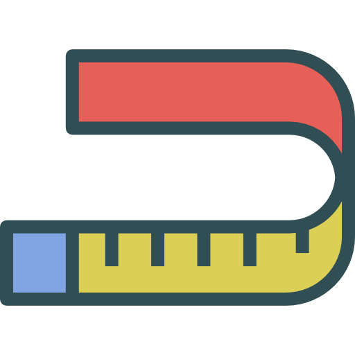 Measuring tape Swifticons Lineal Color icon