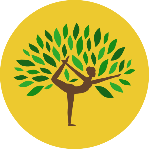 Yoga Roundicons Circle flat icon