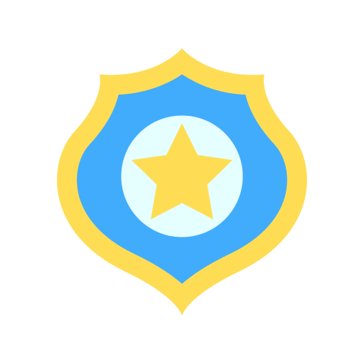 Sheriff badge Good Ware Flat icon