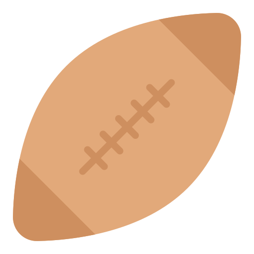 Fútbol americano Good Ware Flat icono