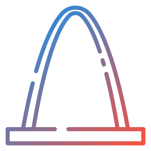 Arco do gateway Good Ware Gradient Ícone