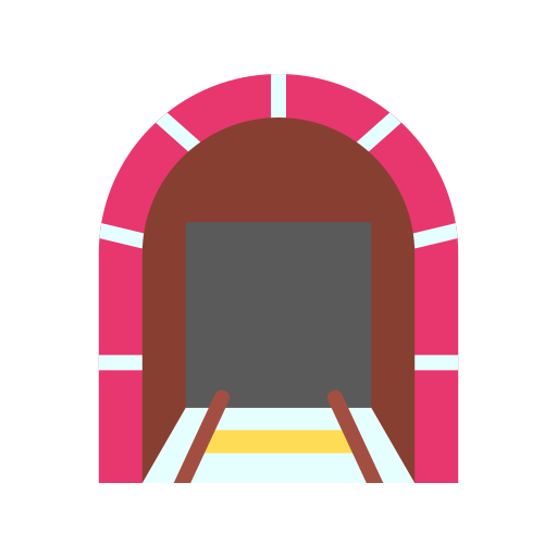 トンネル Good Ware Flat icon