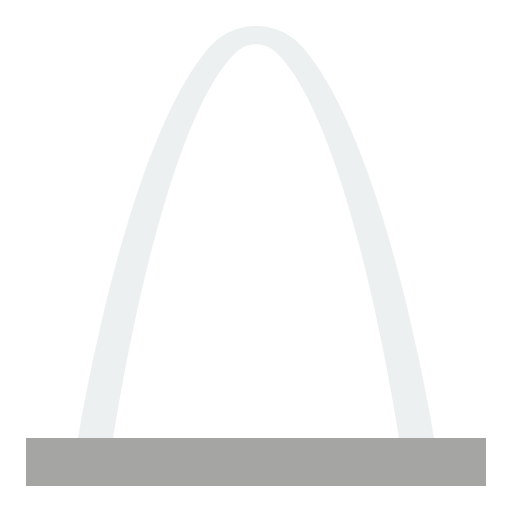 Gateway arch Good Ware Flat icon