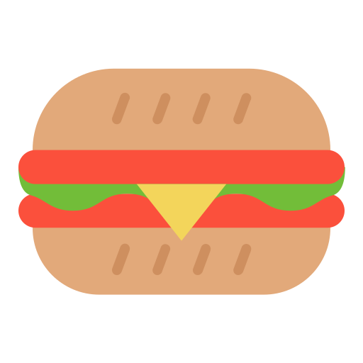 Hamburger Good Ware Flat icon