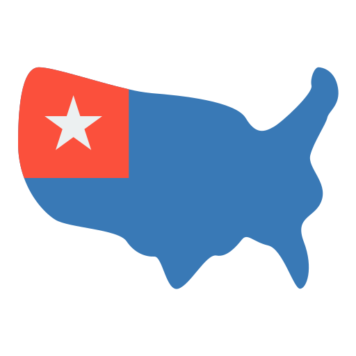 United states Good Ware Flat icon