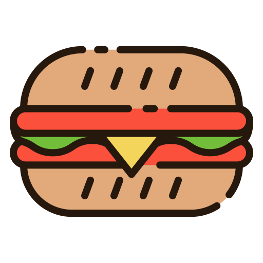 Hamburger Good Ware Lineal Color icon