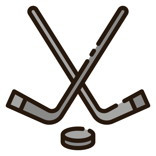 hockey Good Ware Lineal Color icono