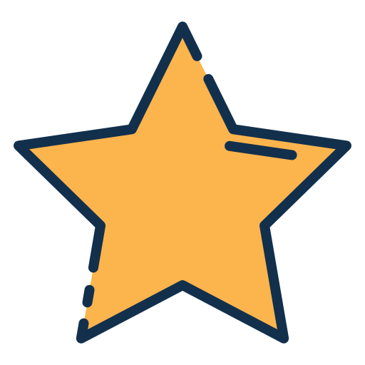 Estrella Good Ware Lineal Color icono