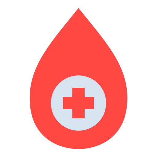Blood drop Good Ware Flat icon