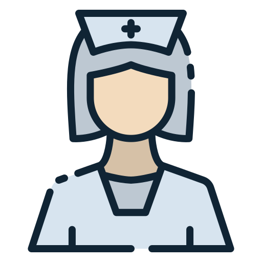 Nurse Good Ware Lineal Color icon