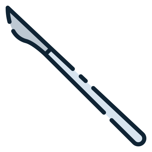 Scalpel Good Ware Lineal Color icon